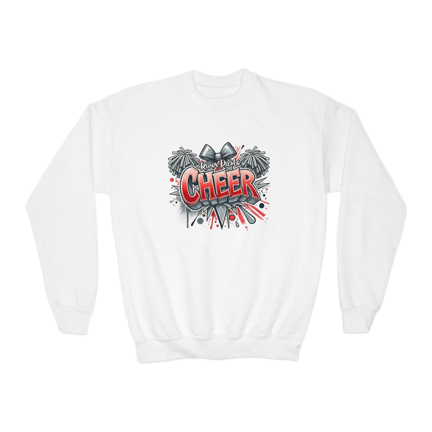 Youth Crewneck Sweatshirt - River Cheer