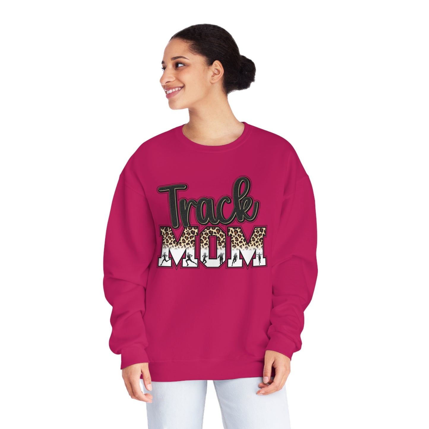 Unisex NuBlend® Crewneck Sweatshirt - Track Mom