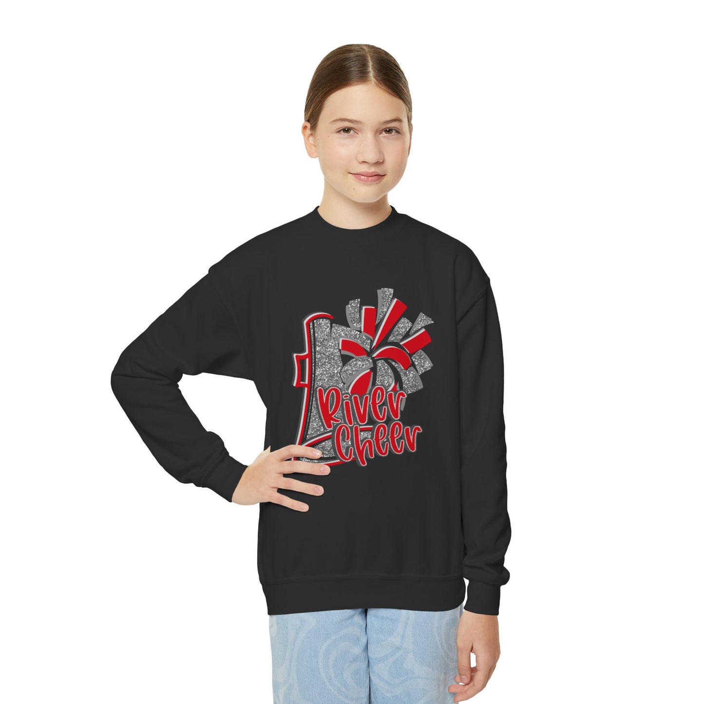 Youth Crewneck Sweatshirt - River Cheer